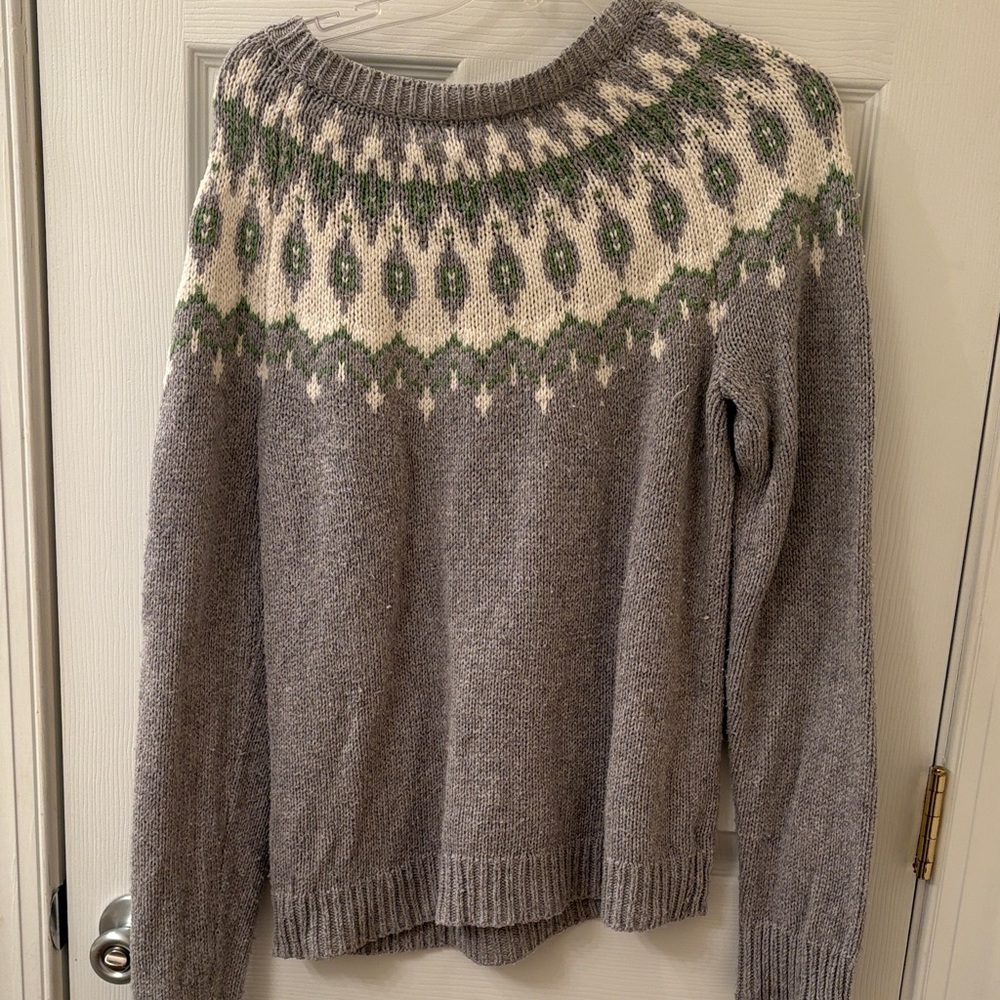 Joe Fresh Gray Knit Sweater